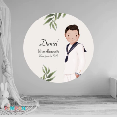 Banner imprimible digital 1.20 mts - comunion confirmacion mod. 06 - buy online