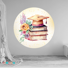 Banner imprimible digital 1.20 mts - graduacion 04