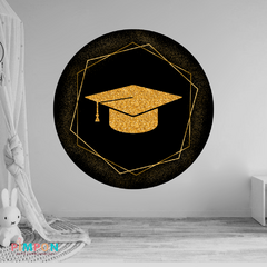 Banner imprimible digital 1.20 mts - graduacion 06