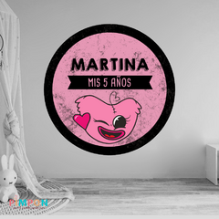 Banner imprimible digital 1.20 mts - Poppy Playtime - Kissy Missy mod. 02