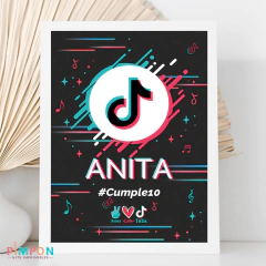Kit imprimible personalizado - Tik Tok - comprar online