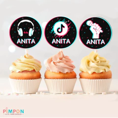 Kit imprimible personalizado - Tik Tok - tienda online