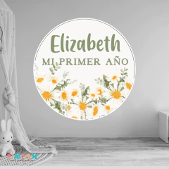Banner imprimible digital 1.20 mts - margaritas mod. 02