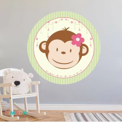 Banner imprimible digital 1.20 mts - mod monkey mod. 01 generico