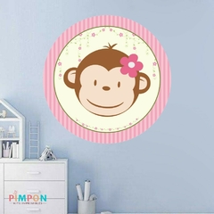 Banner imprimible digital 1.20 mts - mod monkey mod. 02 generico
