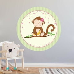 Banner imprimible digital 1.20 mts - mod monkey mod. 03 generico