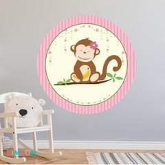 Banner imprimible digital 1.20 mts - mod monkey mod. 04 generico