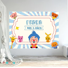 Banner imprimible digital 2 x 1.5 mts - plim plim mod. 01