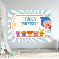 Banner imprimible digital 2 x 1.5 mts - plim plim mod. 02