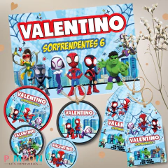 Custom Printable Kit - Spidey and His Amazing Friends - comprar online