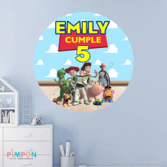 Banner imprimible digital 1.20 mts - toy story mod. 02