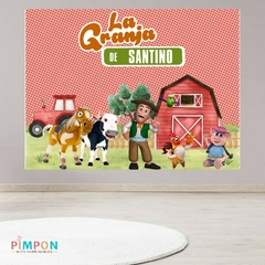 Banner imprimible digital 2 x 1.5 mts - la granja de zenon