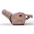 Poltrona Reclinável Damie Manual - Suede Rosa Nude na internet
