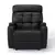 Poltrona Reclinável Damie Manual - Corino Importado Preto - comprar online