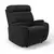 Poltrona Reclinável Damie Manual - Suede Preto - Damie