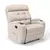 Poltrona Reclinável Damie Manual - Linho Bege - comprar online