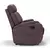 Poltrona Damie Damie Manual - Couro Bovino 100% Marrom Lugano - Com Massagem - loja online