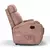 Poltrona Reclinável Damie Manual - Suede Rosa Nude - Com Massagem - loja online