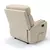Imagem do Poltrona Reclinável Damie Manual - Couro Bovino 100% Bege Ivory - Com Massagem