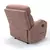Imagem do Poltrona Reclinável Damie Manual - Suede Rosa Nude - Com Massagem