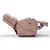 Poltrona Reclinável Damie Elétrica - Suede Rosa Nude - comprar online