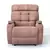 Poltrona Reclinável Damie Elétrica - Suede Rosa Nude na internet