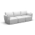 Sofá Damie Na Caixa Modular 3 Lugares - comprar online