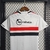 Kit Infantil São Paulo I Home 23/24 - Camisa oficial do São Paulo para crianças - Conjunto de futebol São Paulo I para meninos - Roupa de jogo do São Paulo FC para crianças - Uniforme infantil do São Paulo para torcedores - Kit de futebol São Paulo 2023/2