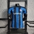 Camisa Inter de Milão I Home Versão Jogador Masculino 22/23 - Camisa oficial do Inter de Milão - Camisa de futebol masculina Inter 22/23 - Camisa Inter de Milão para torcedores - Camisa Inter de Milão com nome e número - Camisa de jogo Inter de Milão - Ca
