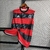 Regata Flamengo I Home Masculino 23/24 - Camiseta oficial do Flamengo para torcedores - Estilo e conforto para fãs do Mengão - Regata Flamengo 2023/2024 com design exclusivo - Veste bem e valoriza o seu amor pelo clube - Ideal para jogos, treinos e lazer 