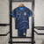 Kit Infantil Chelsea II Away 23/24 - Camisa oficial do Chelsea para crianças - Roupa de futebol para jovens torcedores - Ideal para fãs do Chelsea FC - Conforto e estilo para os pequenos - Disponível em várias numerações - Presente perfeito para aniversár