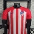 Camisa Atlético de Madrid I Home Versão Jogador Masculino 23/24 - Camisa oficial do Atlético de Madrid - Camisa de futebol masculina pronta-entrega - Camisa do Atlético de Madrid para torcedores - Camisa I Home 23/24 Atlético de Madrid - Camisa de jogo At