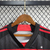 Kit Infantil Flamengo Primeiro Uniforme ( I Home ) Versão Torcedor Adidas 24/25 - Vermelho e Preto