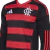 Camisa Flamengo I Home Versão Torcedor Masculino Manga Longa Adidas 25/26 - Vermelho e Preto na internet