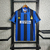 Camisa Inter de Milão Retrô I Home Masculino 95/96 para colecionadores - Camisa retrô do Internacional para torcedores apaixonados - Camisa Inter 95/96 com design clássico e exclusivo - Camisa masculina Inter de Milão retrô para uso diário - Camisa do Int
