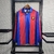 Camisa Barcelona Retrô I Home Manga Longa Masculino 91/92
