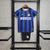 Kit Infantil Inter de Milão Retrô I Home 09/10 - Camisa de futebol Inter de Milão para crianças - Roupas de futebol infantis Inter de Milão - Camiseta retrô Inter de Milão para meninos - Uniforme de futebol Inter de Milão para crianças - Presentes para fã