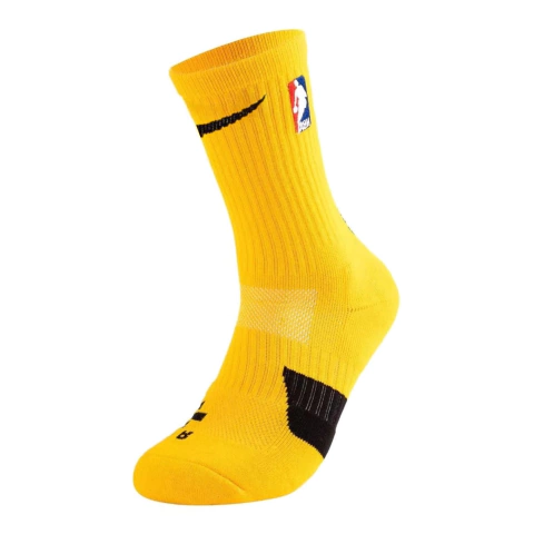 Medias Nike Elite Crew Amarillo Negro - comprar online