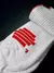 Medias Nike Elite Crew Blanco Naranja