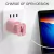 Funda Silicona Para Cargador Apple 20W Rosa - comprar online
