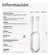 Cable Ringke Pastel USB C a USB C 2 Metros Blanco - tienda online