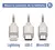 Imagen de Cable Baseus 3 en 1 USB-A/C 1.2 Metros