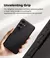Funda Ringke Onyx Black para Samsung S25 Plus - Verified