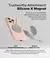 Funda Ringke Silicone Magnetic Pink Sand para iPhone 16 Pro Max en internet