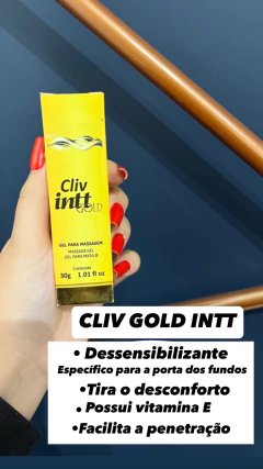 CLIV GOLD INTT ANESTÉSICO ANAL EXTRA FORTE - 30G - SEXSHOP THAIZA VITORINO