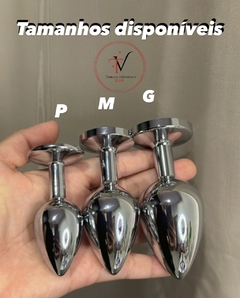 PLUG ANAL TAMANHO P - AZUL CÉU na internet