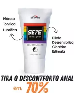 SETE SENSAÇÕES GEL ANAL -25g