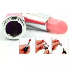 VIBRADOR EM FORMATO DE BATOM VIBRAÇÃO UNICA - SEXSHOP THAIZA VITORINO