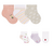 Meia Bebe Curta Meninas Kit 3 Pares Selene 1360.001