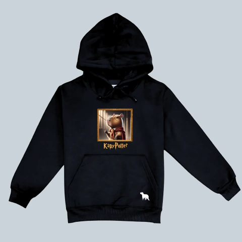 Moletom Infantil Peluciado Kapivara Kapy Potter (Tam 8/10/12)